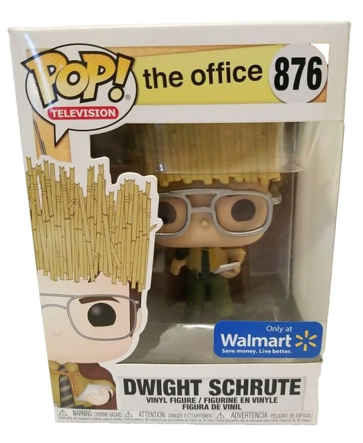 THE OFFICE DWIGHT Schrute "Hay King" 876 Walmart Exclusive Funko Pop